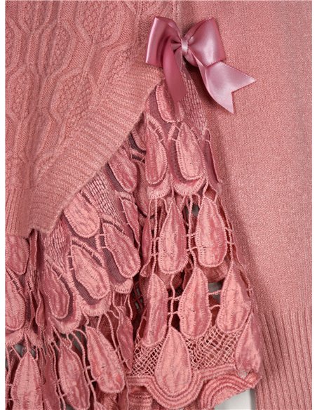 Jersey estructura encaje