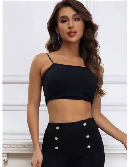 Leggings with rhinestone