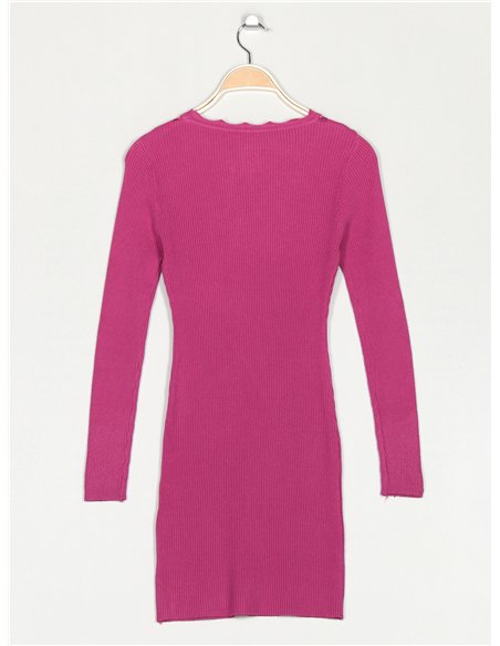 Vestido soft tul strass