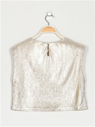 Top metalizado hombreras 2