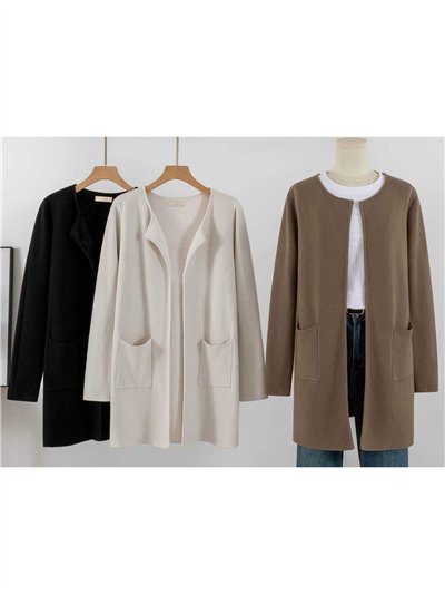 Cárdigan bolsillos 2