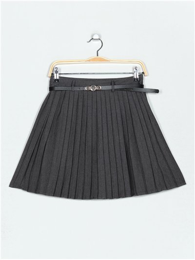 Short falda plisado 2