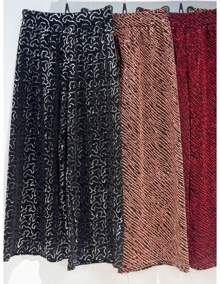 Pantalón fiesta lentejuelas talla grande