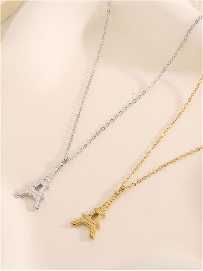 Collar colgante torre - Acero inoxidable 2