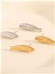 Pendientes pez - Acero inoxidable