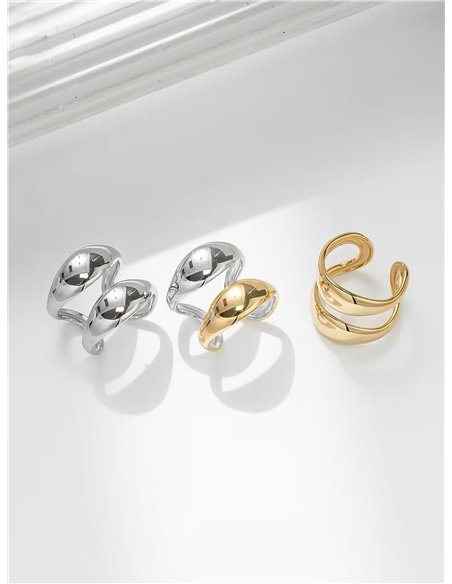 Anillo doble vuelta - Acero inoxidable