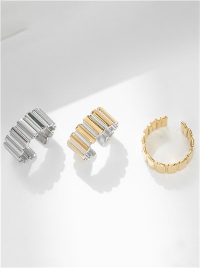 Anillo acanalado - Acero inoxidable 2