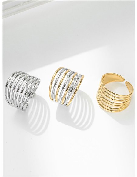 Anillo aros - Acero inoxidable