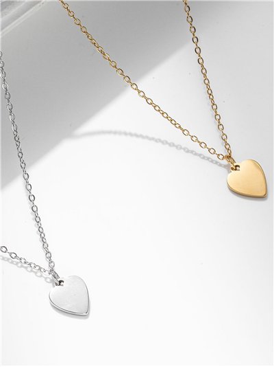 Collar corazón - Acero inoxidable 2