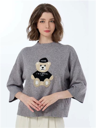 Jersey oso bordado