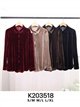 Camisa terciopelo