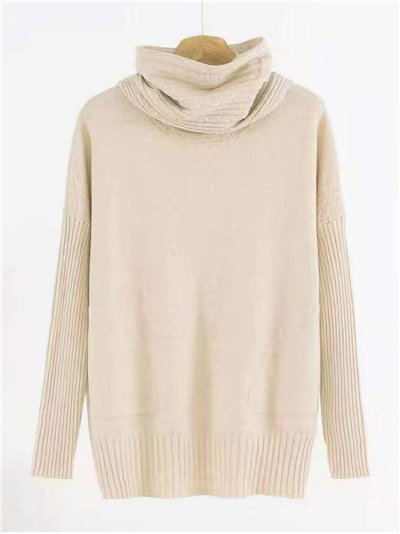 Jersey cuello vuelto