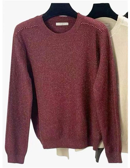 Jersey básico lurex