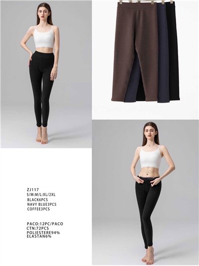 Plush thermal leggings 2