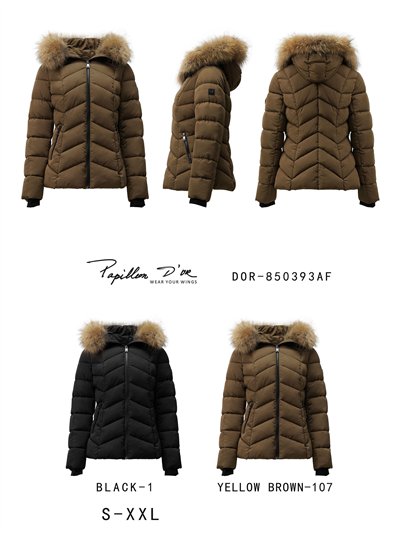 Anorak corto capucha con pelo 2