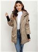Anorak amplio capucha