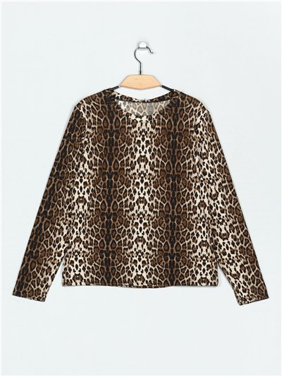 Camiseta animal print