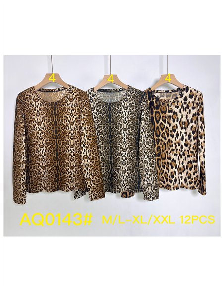Camiseta animal print