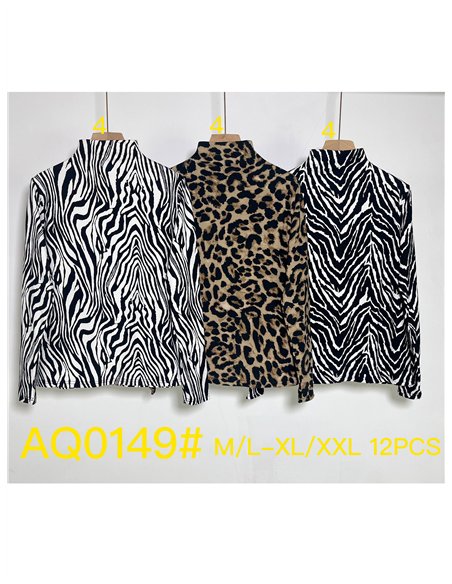 Camiseta animal print