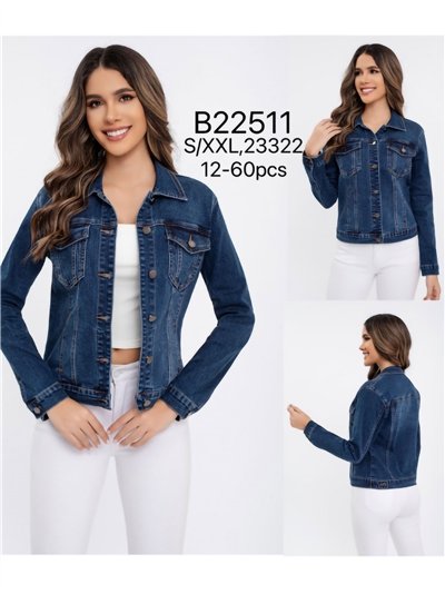 Cazadora denim básica 2