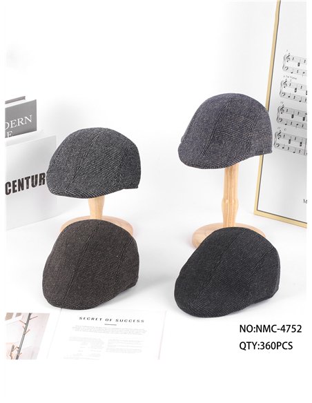 Gorra plana para hombre