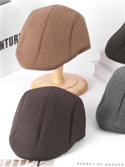 Gorra paño plana para hombre