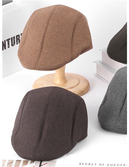 Gorra paño plana para hombre