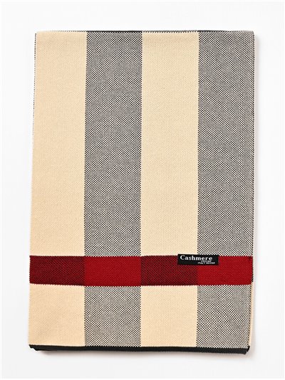 Bufanda cuadros para hombre