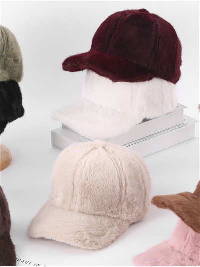 Gorra efecto pelo suave