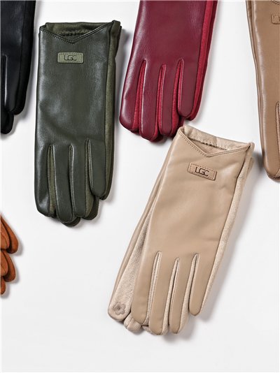 Guantes efecto piel 2