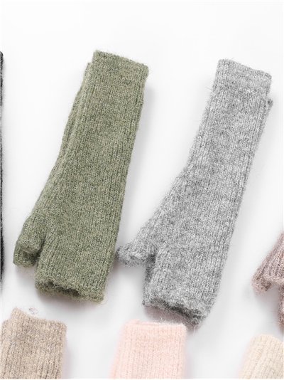 Guantes largos sin dedos 2