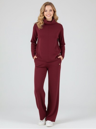 Conjunto de Jersey Gola Alta + Calça - Fornecedores Nacionais de Roupas