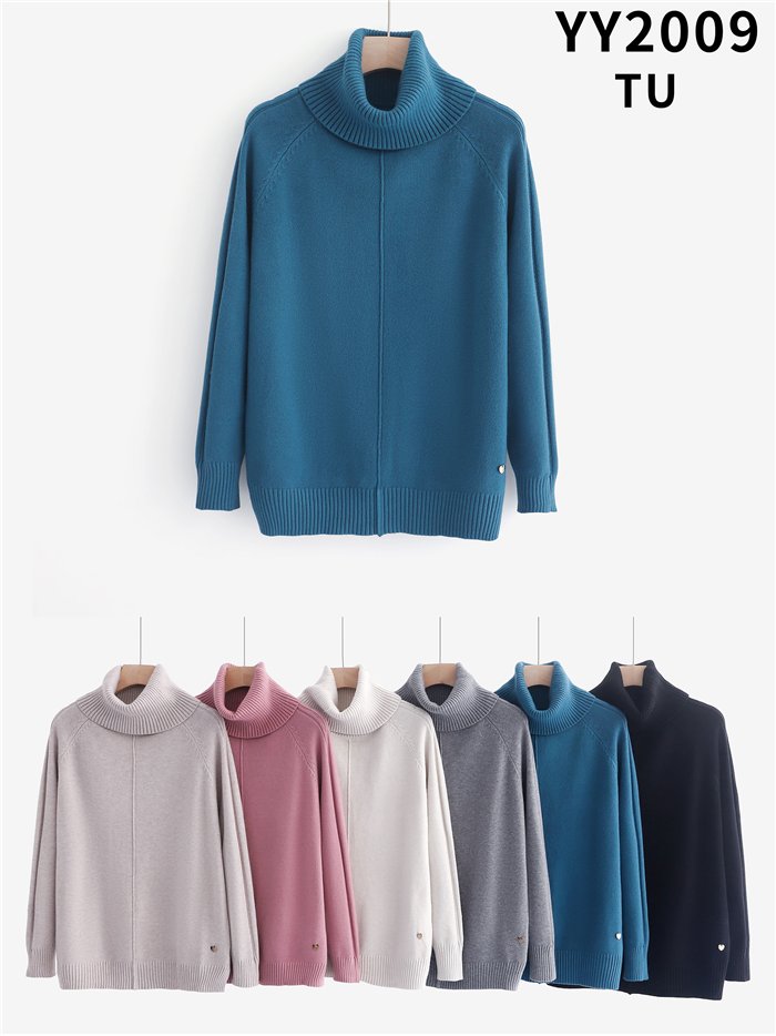 Basic roll neck sweater