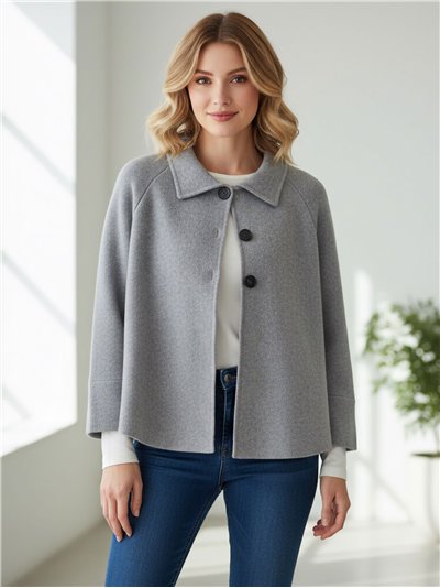 Chaqueta corta de punto