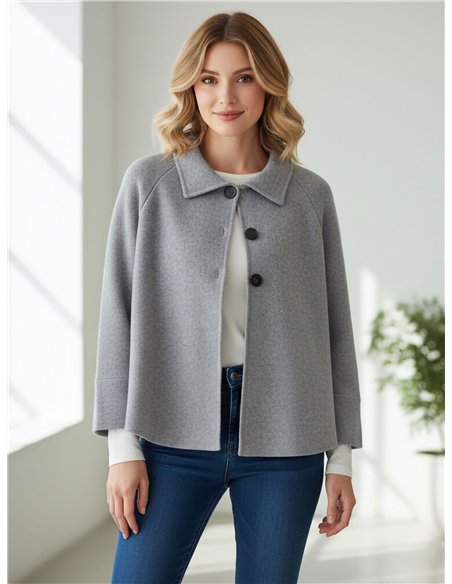 Chaqueta corta de punto