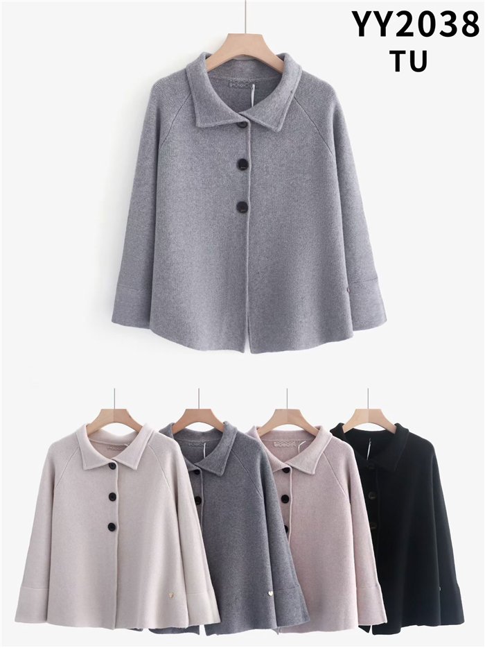 Chaqueta corta de punto