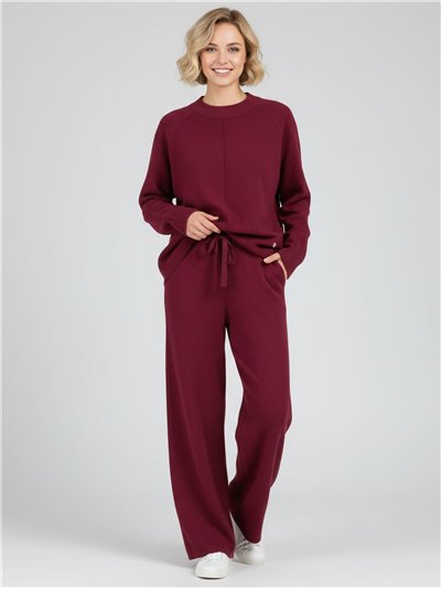 Conjunto Jersey cuello redondo + Pantalón