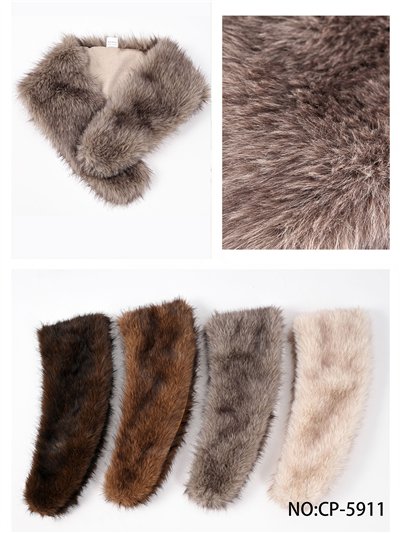 Cuello de pelo sintético 2