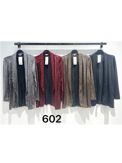 Blazer fiesta de lentejuelas