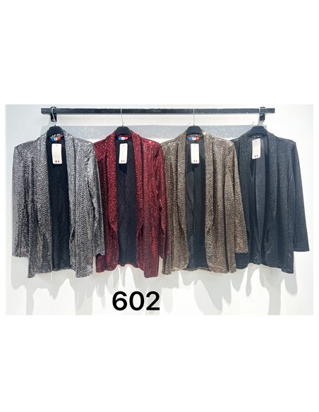 Blazer fiesta de lentejuelas