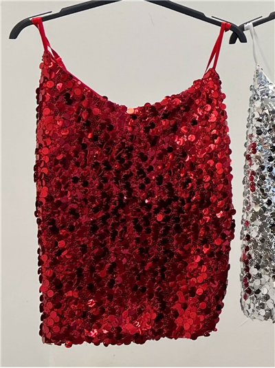 Top lencero fiesta de lentejuelas 2