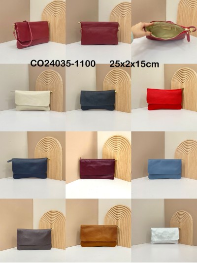 Bolso bandolera piel solapa