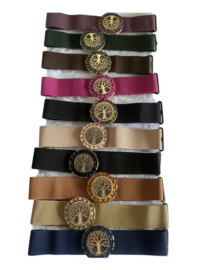 Cinturón elástico árbol de la vida