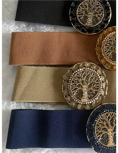 Cinturón elástico árbol de la vida