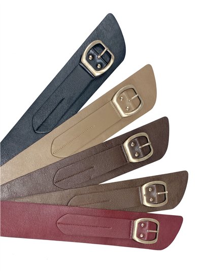 Cinturón ancho hebilla cuadrada vintage 2