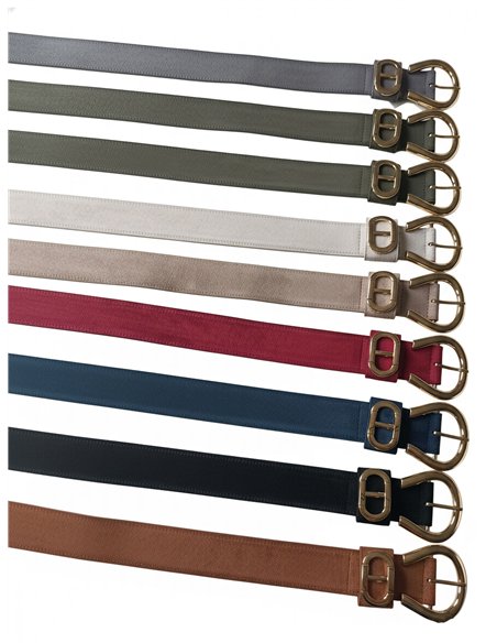 Cinturón efecto ante hebilla