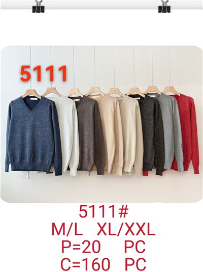 Jersey de punto metalizado escote pico 2