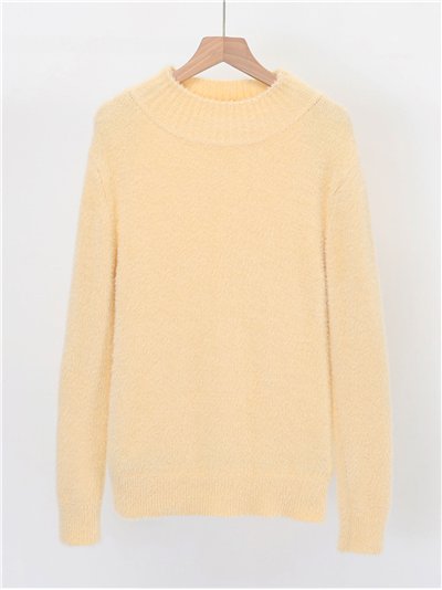 Jersey pelito suave cuello perkins