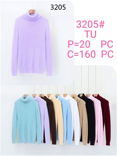 Jersey pelito suave cuello vuelto 2