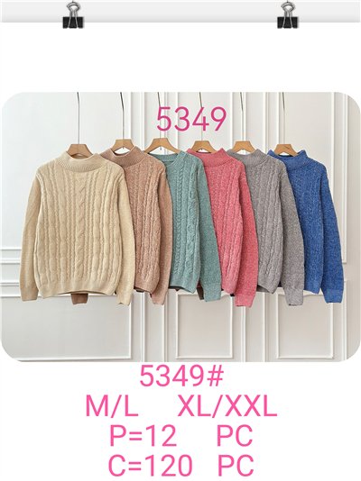 Jersey chenilla trenzado cuello perkins 2